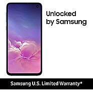 Samsung Galaxy S10e Factory Unlocked Android Cell Phone | US Version | 256GB of Storage | Fingerprint ID and Facial R...
