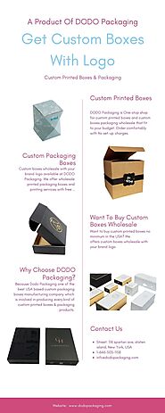 Custom Boxes Wholesale - Custom Printed Boxes with Logo