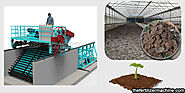 Manufacture of cow dung organic fertilizer and compost turning machine process