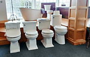 Convenient Height Tall Toilet Showroom