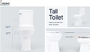Convenient Height Toilet