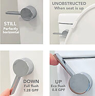 New design handle and new generation dual-flush are here - Tall Toilets by Convenient Height Co. | Bathrooms ADA | Ta...