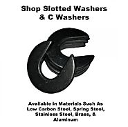 C Washers & Slotted Washers | Retaining Washers