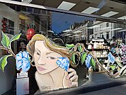 Window Art: Stop and Stare and grab customer attention