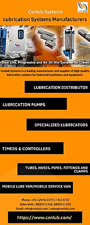 Top lubrication systems manufacturers