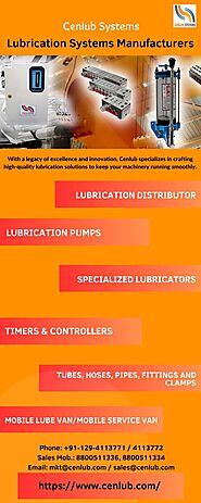 Top Leading Lubrication Systems Manufacturers