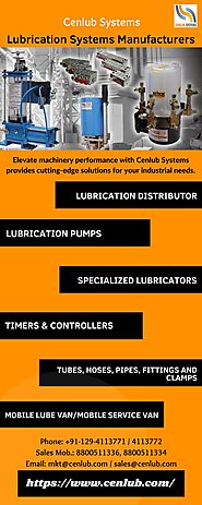 Best Lubrication Systems Manufacturers For An Industry