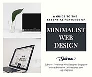 Minimalist Web Design - A Guide To The 4 Essential Features