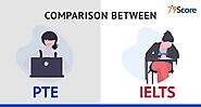 Comparison between PTE and IELTS - 79Score.com