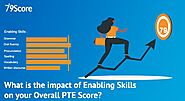 What is the impact of Enabling Skills on your Overall PTE Score?