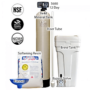 Fleck 5600 12 Day Timer Water Softening System - 10" X 54" Tank - 48,000 Grain