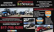 Express Towing Arlington - Best towing service in Arlington, Texas. Cheap tow truck and wrecker services in Arlington...