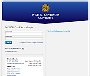 My WGU Student Portal Login Page : Western Governors University Scholarships | Jio University
