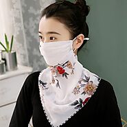 Summer Breathable Silk Scarf For Girls | Shop For Gamers
