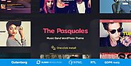 The Pasquales — Music Band, DJ and Artist WP Theme