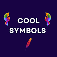 Cool Symbols and Fancy Text Symbols to Copy Paste 😜