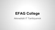 EFAG College Akkreditált IT Tanfolyamok