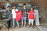 Beston BTF 4-4 Egg Tray Making Machine Installed in India