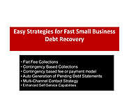 Easy Strategies for Fast Small Business Debt Recovery