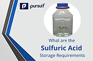 What kind of safety we have to do while doing storage of sulfuric acid?