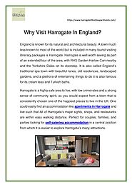 Why Visit Harrogate In England?