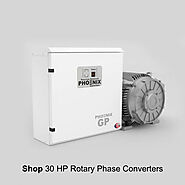 30 HP Rotary Phase Converter - GP30NL Single Phase To Three Phase Converter