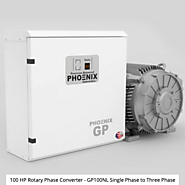 100 HP Rotary Phase Converter - GP100NL Single Phase To Three Phase