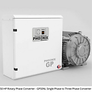 50 HP Rotary Phase Converter - GP50NL Single Phase To Three Phase Converter