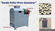 Ammonium chloride roller granulator has good granulation performance
