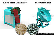 Comoparsion with disc granulator and roller press granulator
