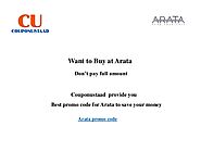 Arata Coupon Code | arata new user coupon code