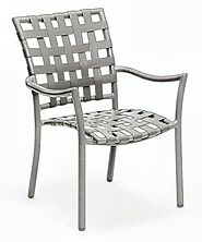 Daria Stackable Arm Chair #4E0401 - Bistro Tables & Bases