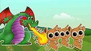 Three Monkey And The Dragon Story For Kids