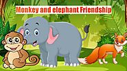 Elephant And Monkey Story For Kids