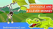 The Monkey And The Crocodile • Bedtime Stories
