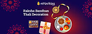 Best Thali Decoration Ideas for Rakhi | Aarti Thali Decoration