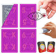 Invisible Poker Fournier Plastic Playing Cards Marked Cards for Perspective Glasses UV Contact Lense