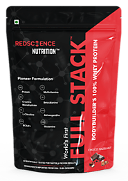 Redscience Nutrition FULL STACK 100% Whey Protein Powder