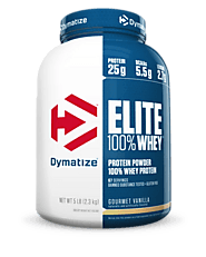 Dymatize Nutrition Elite 100% Whey Protein Powder