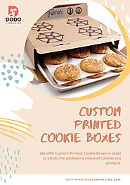 Custom Cookie Packaging | Custom Printed Cookie Boxes Wholesale