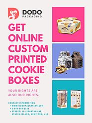 Get Cookie Boxes Wholesale | Custom Printed Cookie Boxes