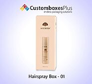 Customized custom Hair spray boxes wholesale