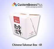 Best quality Chinese Food Boxes at custom boxes plus