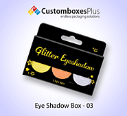 Customized Custom Eyeshadow Packaging Boxes Wholesale