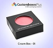 Best quality Custom Cream Boxes USA