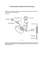 Fuel Tank Parts and Aluminum Filler Necks