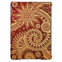 Abstract Red and Gold Floral Pattern Decorative iPad Air Case