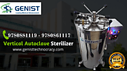 Vertical Autoclave Sterilizer Manufacturer and Suppliers in India