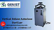 Vertical Deluxe Autoclave Sterilizer Manufacturer in India