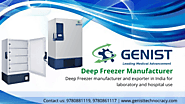 Deep Freezer Manufacturer & Exporter in India for Laboratory Use